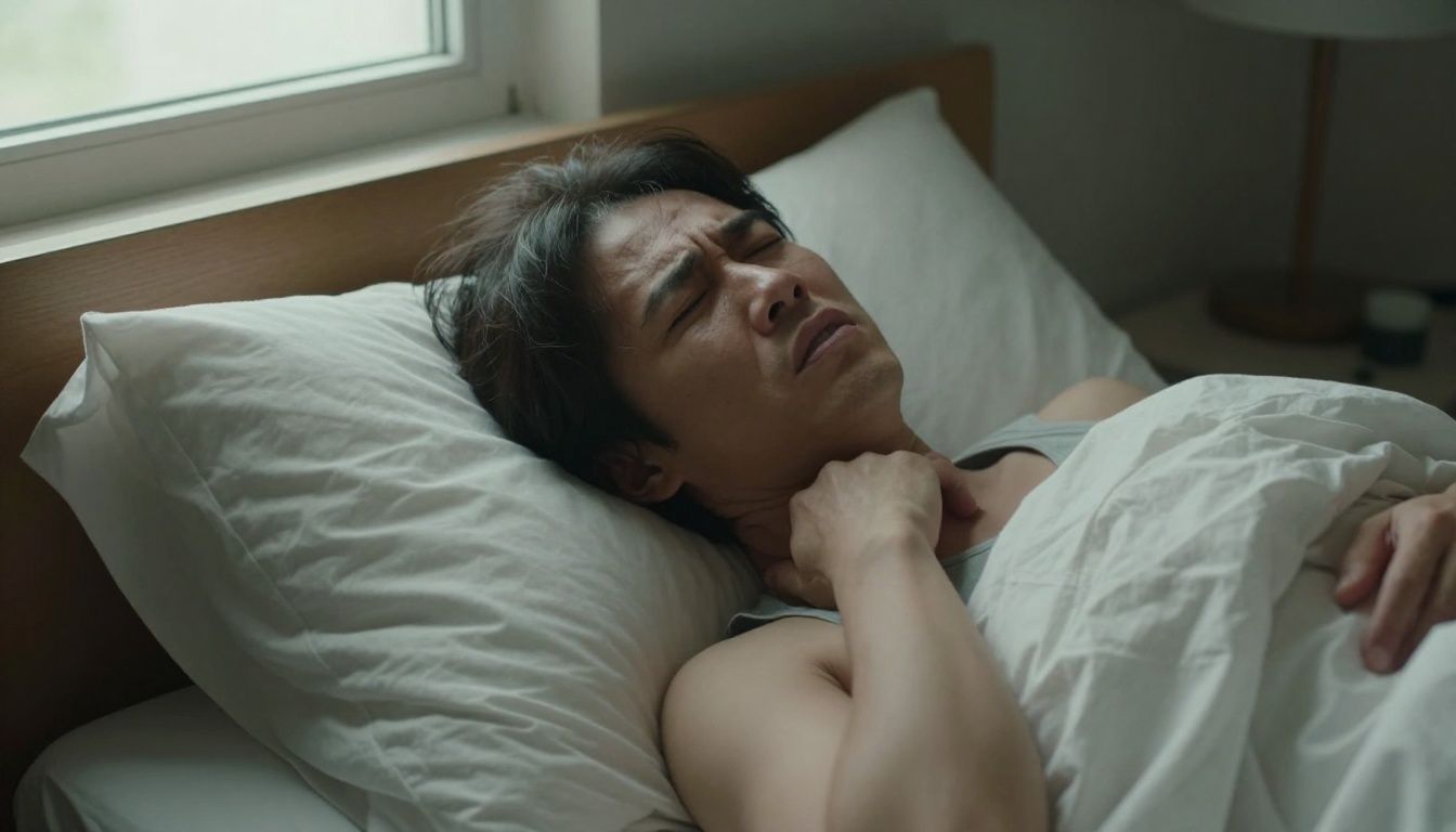 睡眠姿勢不當導致肩頸痠痛