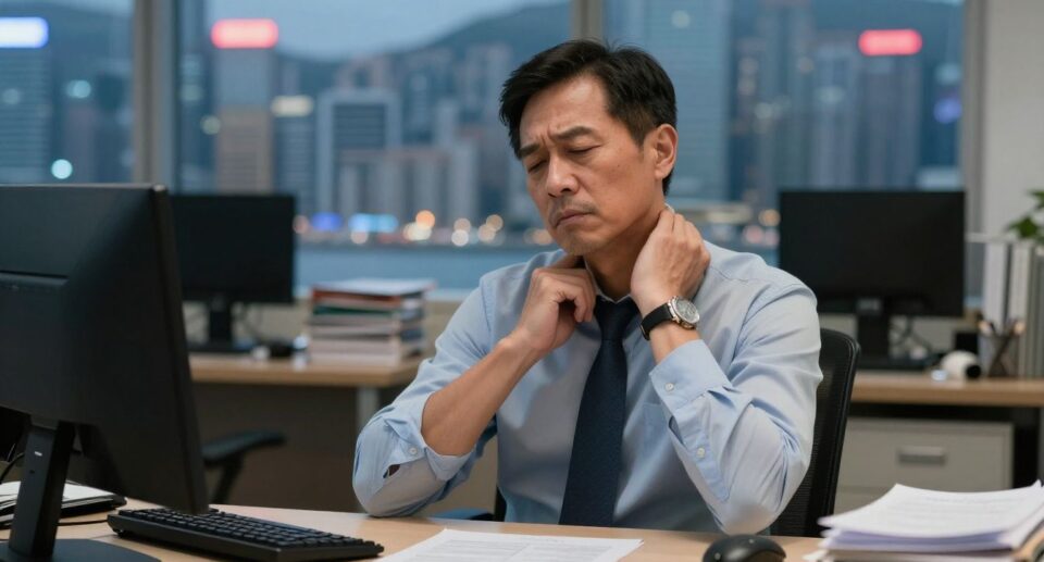 肩頸痠痛：為什麼這麼多香港人都有？從生活習慣、壓力到姿勢全面解析