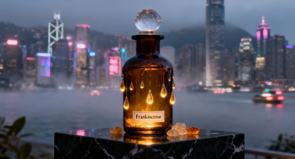治癒「靈魂耗損」的上帝之淚：乳香精油，如何用單萜烯與倍半萜分子拉長你的都市短促呼吸？