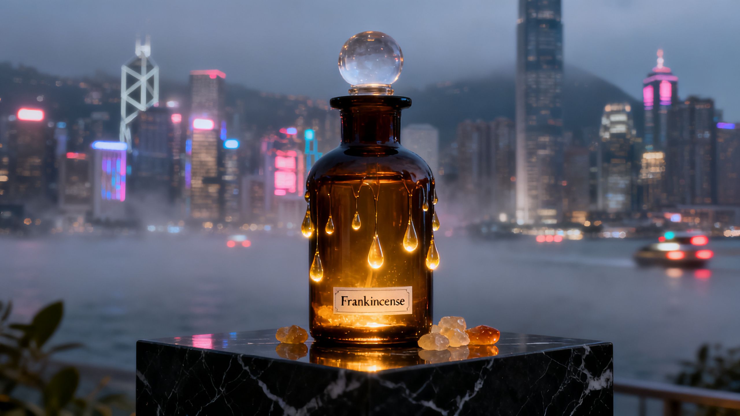治癒「靈魂耗損」的上帝之淚：乳香精油，如何用單萜烯與倍半萜分子拉長你的都市短促呼吸？