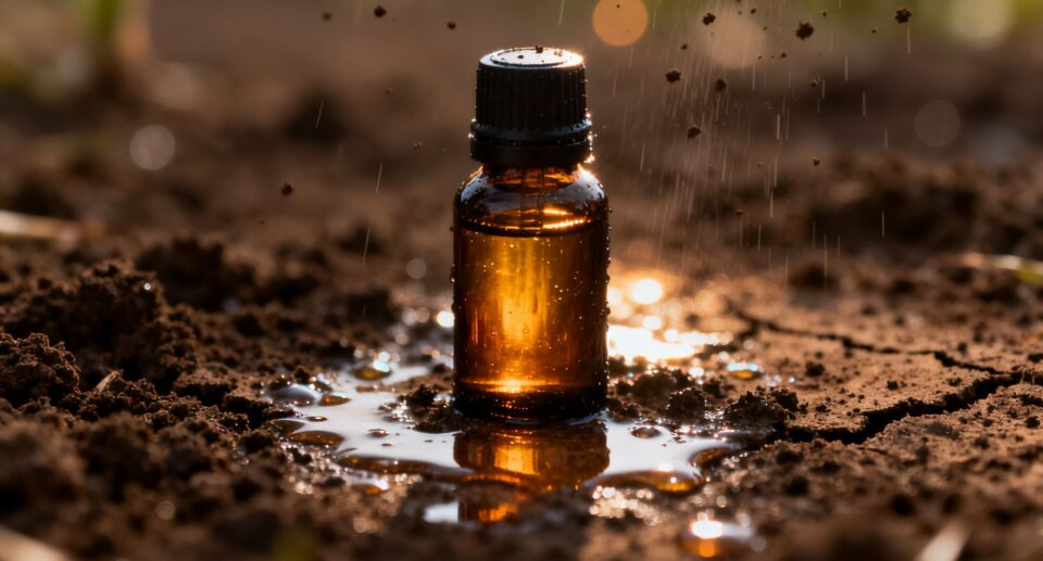治癒「大腦超載」的寧靜之油：岩蘭草精油，如何用倍半萜醇分子抓牢你的靈魂地錨？